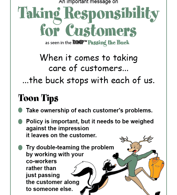 Taking Responsibility for Customers