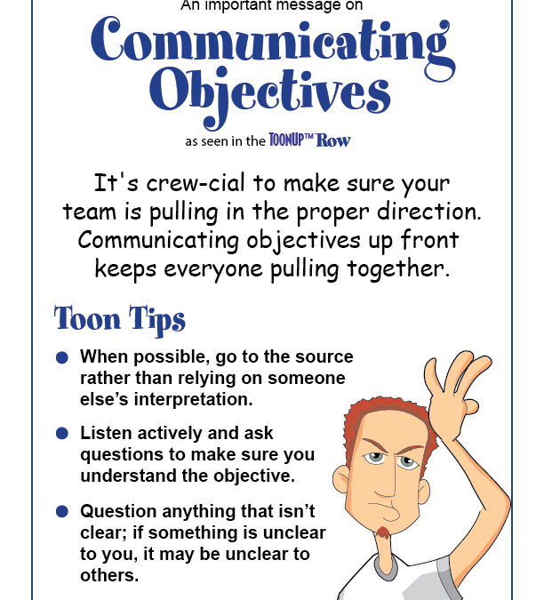 Communicating Objectives