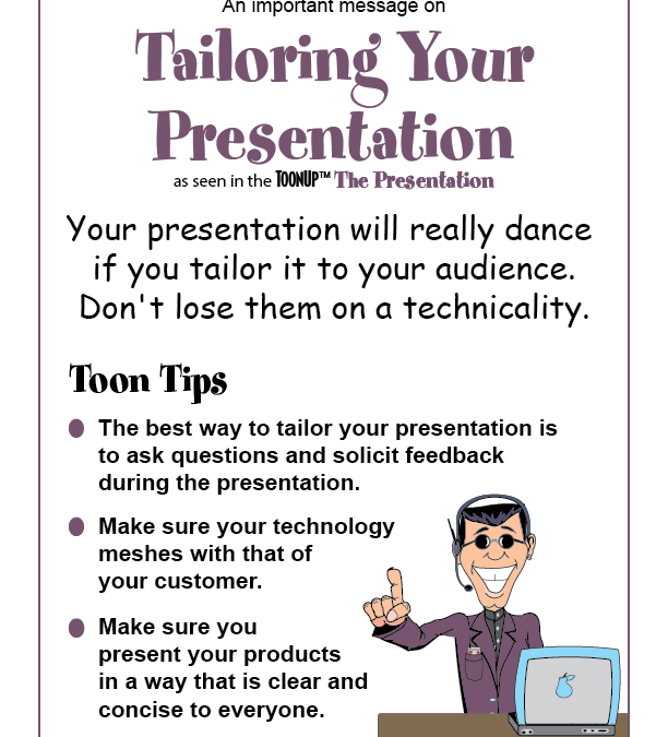 Tailoring Your Presentation